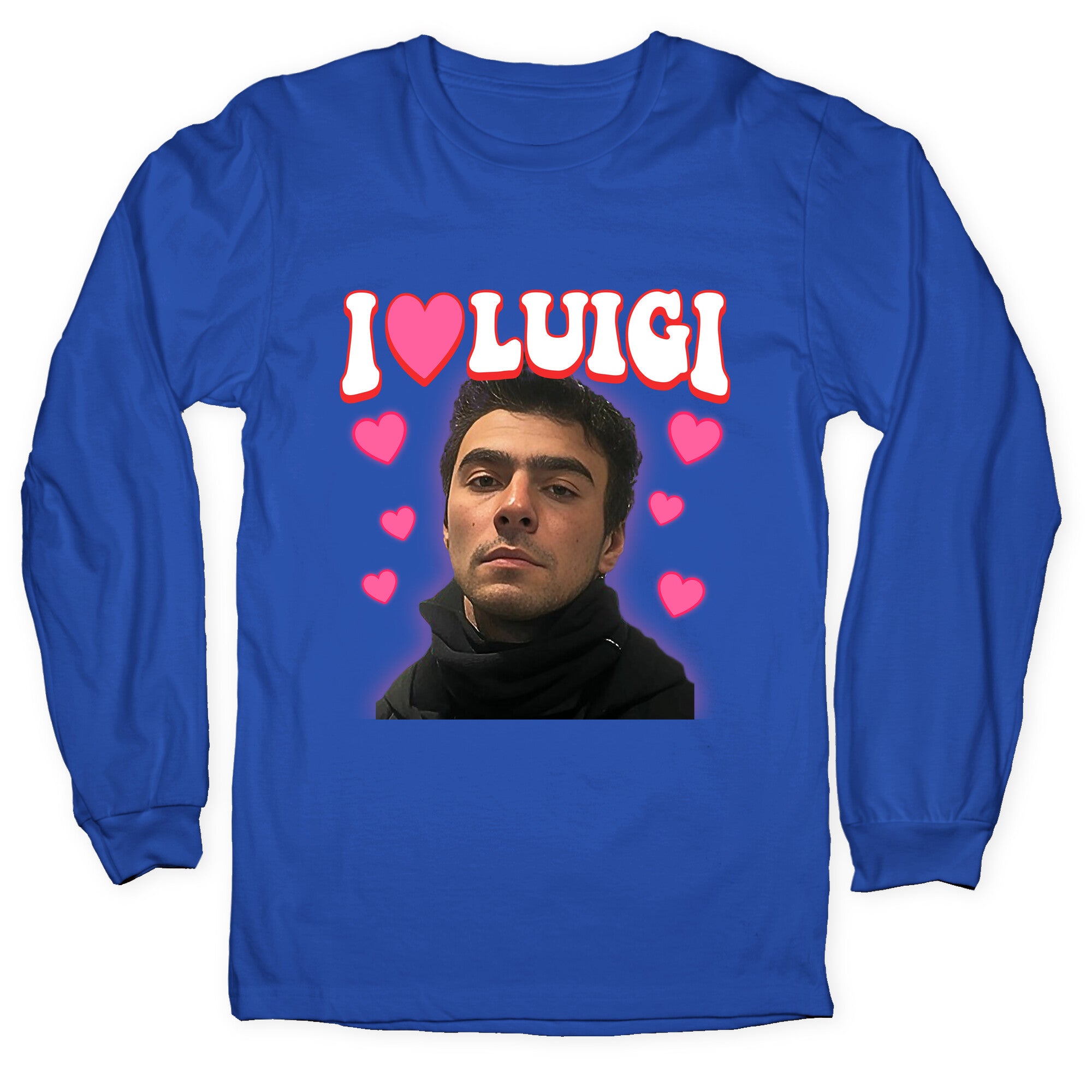I Love Luigi Mangione Longsleeve Tee